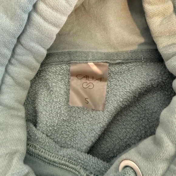 Calia by Carrie Underwood Womens Light Blue pullover Hoodie size Small - Picture 14 of 14